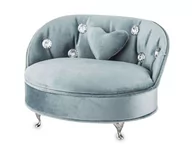 Pudełka i szkatułki - Szkatułka Na Biżuterię szary kuferek H: 14 cm - miniaturka - grafika 1