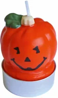 Urodziny dziecka - Świece pomarańczowe Dynie - 3 szt. - miniaturka - grafika 1