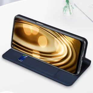 Dux Ducis Skin Pro kabura etui pokrowiec z klapką Oppo A73 5G / A53 5G niebieski - Etui i futerały do telefonów - miniaturka - grafika 13