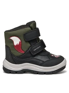 Geox Śniegowce B Flanfil Boy B Abx B463VB 054FU C0520 M Czarny - Buty dla chłopców - miniaturka - grafika 1
