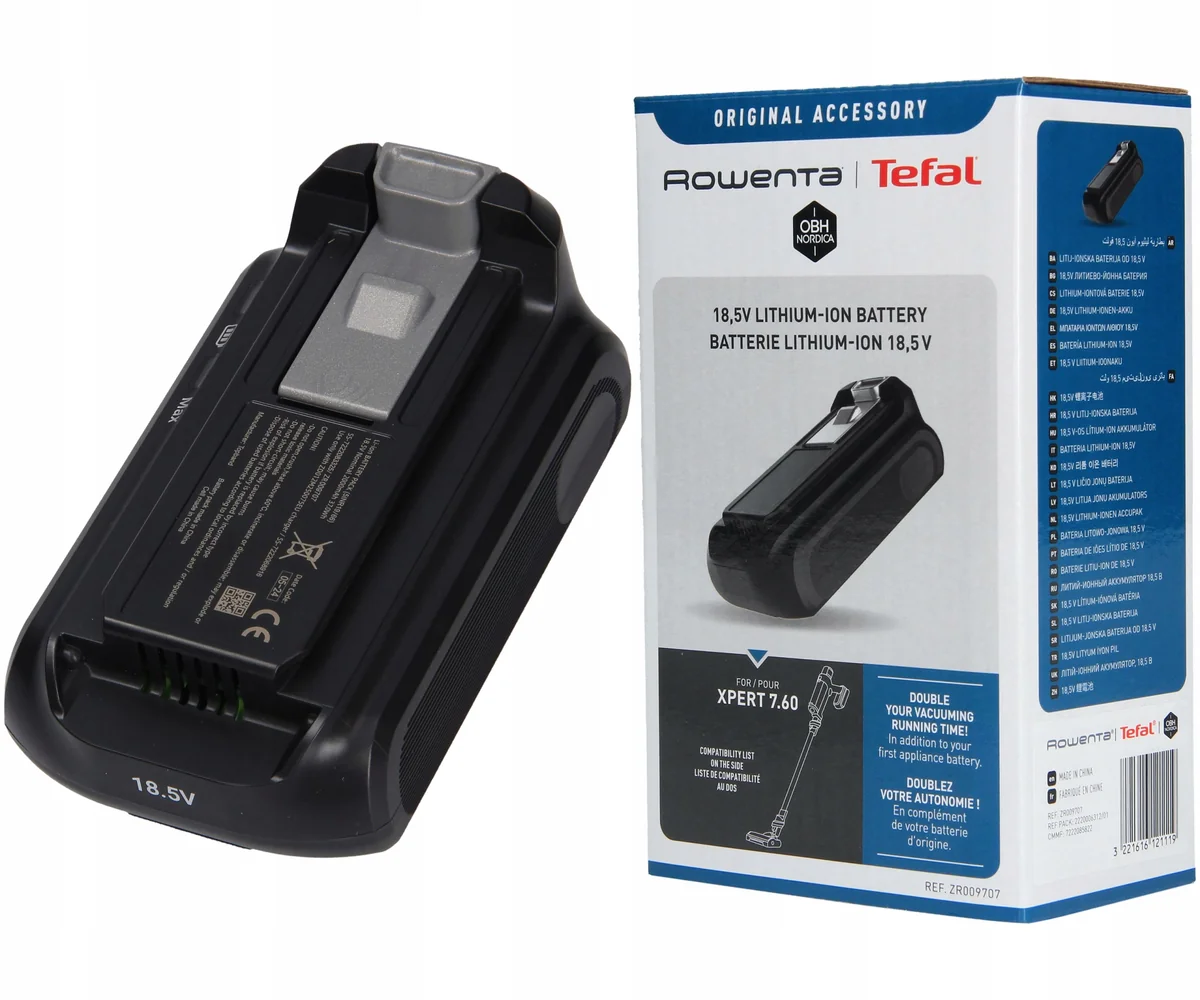Bateria do odkurzacza Tefal X-PERT 7.60 18.5V ZR009707