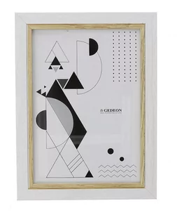 Ramka drewniana na zdjęcie A4 21x29,7 biała - Ramki na zdjęcia - miniaturka - grafika 1