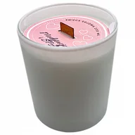 Świece - Świeca Sojowa ręcznie robiona drewniany knot białym mat 230 Medytacja i Spa - miniaturka - grafika 1