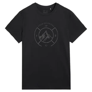 Koszulka męska 4F Tshirt M3138 Rozmiar: L / Kolor: czarny - Koszulki sportowe męskie - miniaturka - grafika 1