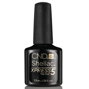 CND Shellac Top Xpress5 7,3ml do lakieru hybrydowego 639370909288 - Lakiery hybrydowe - miniaturka - grafika 1