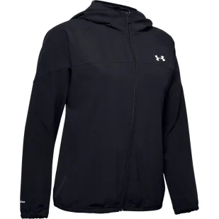 Kurtka damska Under Armour Woven Hooded Jacket - Kurtki i kamizelki sportowe damskie - miniaturka - grafika 5
