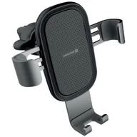 Uchwyty samochodowe do telefonów - Uchwyt telefonu Swissten S-Grip G1-AV3 do mřížky 65010602) Czarny - miniaturka - grafika 1