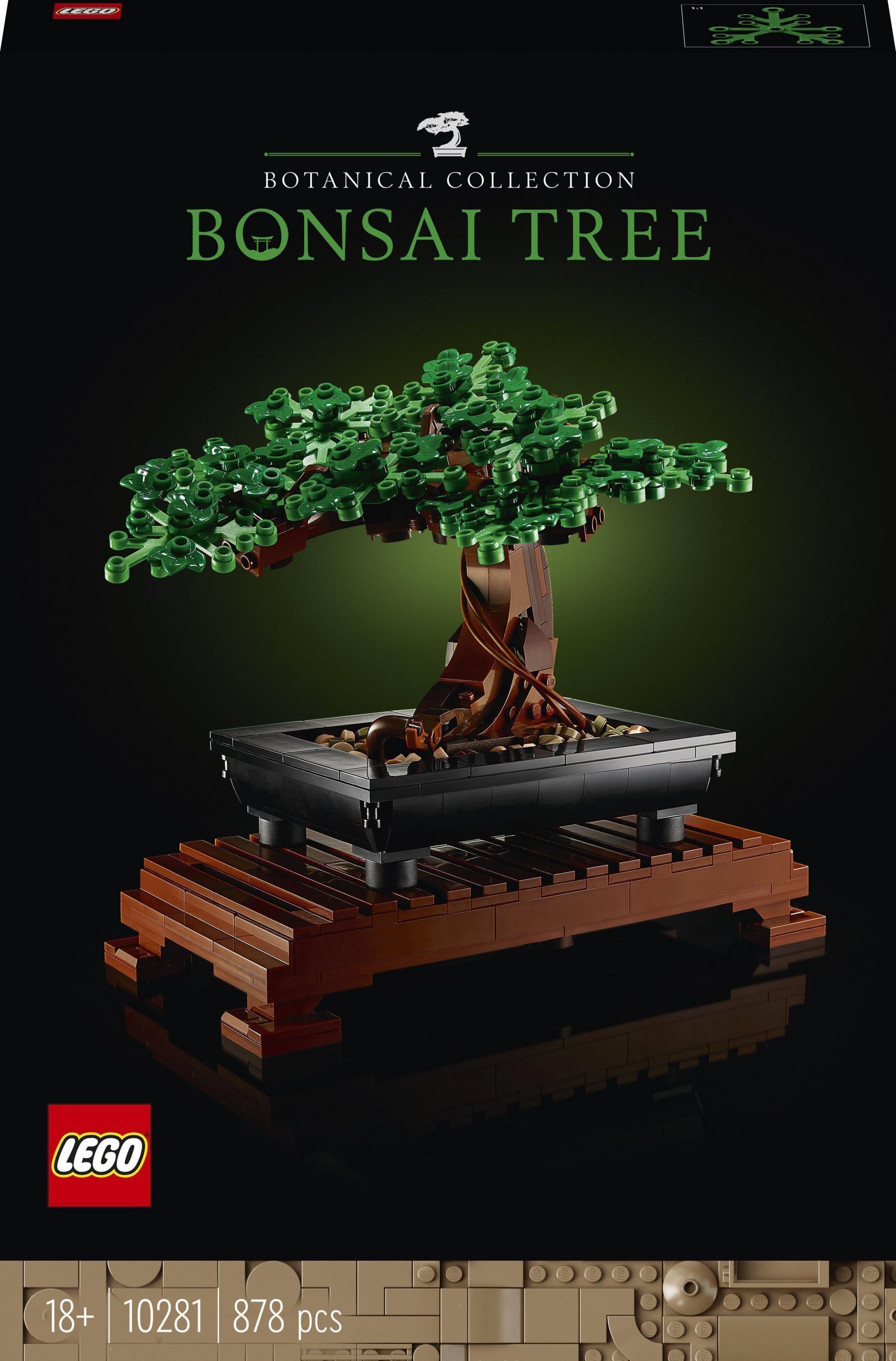 LEGO Icons Drzewko bonsai 3szt. 10281