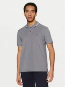 Koszulki męskie - Calvin Klein Polo K10K114475 Granatowy Regular Fit - miniaturka - grafika 1