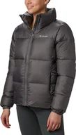 Kurtki i kamizelki sportowe damskie - Columbia Kurtka Puffect Jacket 1864781023 szary r. M - miniaturka - grafika 1