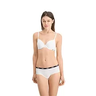 Biustonosze - PUMA damski biustonosz push-up, biały, 85B - miniaturka - grafika 1