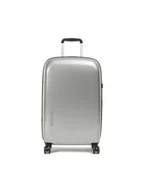Walizki - Mandarina Duck Średnia Twarda Walizka D-Drop P10KEV02466 Srebrny - miniaturka - grafika 1