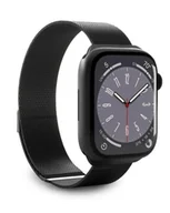 Akcesoria do smartwatchy - Pasek do Apple Watch 38-41mm Puro Milanese Magnetic Band - czarny - miniaturka - grafika 1