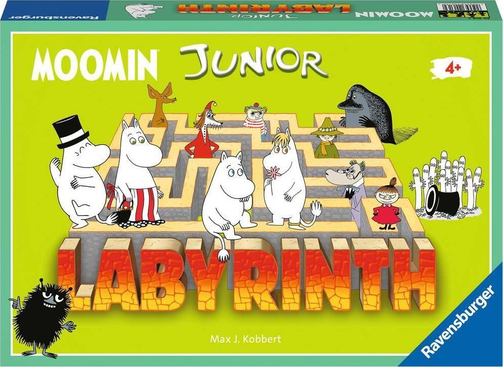 Ravensburger Gra planszowa Labyrinth: Junior - Moomin edycja skandynawska