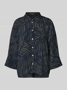 Bluzka o kroju relaxed fit z wiskozy model ‘Fiana palm leaves’ - Koszule damskie Bluzka o kroju relaxed fit z wiskozy model ‘Fiana palm leaves’ - Koszule damskie - miniaturka - grafika 1