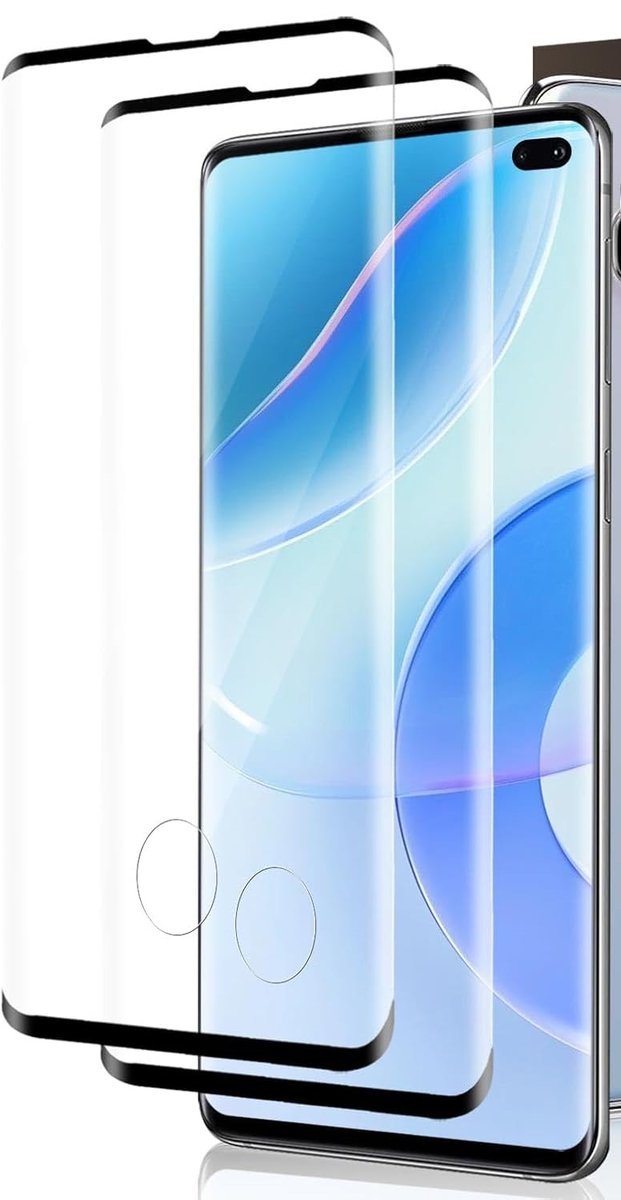 2x SZKŁO HARTOWANE 9H DO SAMSUNG GALAXY S10+ SOLIDNA OCHRONA WYTRZYMAŁE