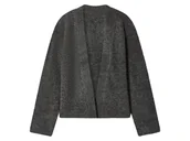 Swetry damskie - esmara® Kardigan damski bouclé (Szary, S(36/38)) - miniaturka - grafika 1