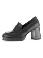 Czółenka - Gabor Skórzane czółenka w kolorze czarnym - miniaturka - grafika 1