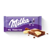 Czekolada - Milka Happy Cow Czekolada mleczna 90 g - miniaturka - grafika 1