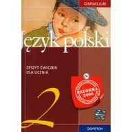 Podręczniki dla szkół podstawowych - Język polski Gimnazjum kl. 2 ćwiczenia wydanie 2010 - miniaturka - grafika 1