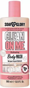Żel pod prysznic Soap &amp; Glory Clean On Me Creamy Clarifying Shower Gel 500 ml (5045098964549) - Kosmetyki do kąpieli - miniaturka - grafika 1