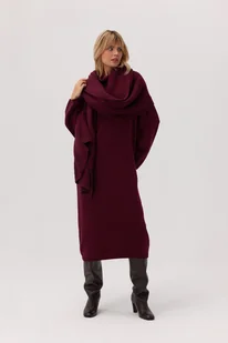 Szal z kaszmirem Capital brodo - Apaszki i szaliki damskie - miniaturka - grafika 1