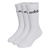 Skarpetki damskie - adidas Unisex Kids Linear Kids Crew Skarpety 3 szt. (1 szt.) - miniaturka - grafika 1