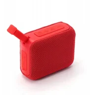 Głośniki przenośne - Głośnik bezprzewodowy C100 5W czerwony - miniaturka - grafika 1