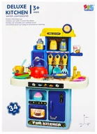 Zabawki AGD - Kuchnia na baterie z akcesoriami 482892 Mega Creative - miniaturka - grafika 1