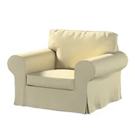Pokrowce na meble - Pokrowiec na fotel Ektorp, ecru, 103 x 82 x 73 cm, Living Velvet - miniaturka - grafika 1
