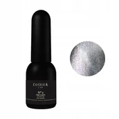 Utwardzacze do paznokci - Didier, Lakier hybrydowy Top Kocie oko No Wipe Cat Eye No2 - miniaturka - grafika 1
