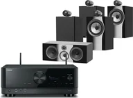 Kino domowe - Yamaha RX-A6A czarny + 4 x 705 S2 czarny + HTM71 S2 czarny - miniaturka - grafika 1