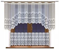 Firany - Komplet wzór 24549 300x100cm + 300x45cm (2 firany) - miniaturka - grafika 1