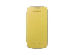 Samsung Galaxy S4 mini Flip Cover, Yellow 15086 - Etui i futerały do telefonów - miniaturka - grafika 1