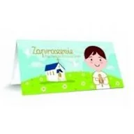 Kartki okolicznościowe i zaproszenia - Henry Zaproszenie, Pierwsza Komunia Święta, 10 sztuk - miniaturka - grafika 1