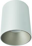 Lampy sufitowe - Nowodvorski LAMPA sufitowa EYE TONE 8928 metalowa OPRAWA tuba downlight minimalistyczny biała srebrna 8928 - miniaturka - grafika 1