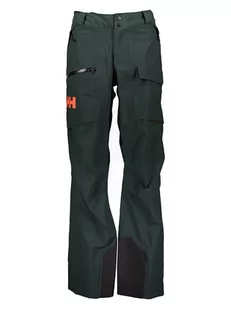 Helly Hansen Spodnie narciarskie "Aurora Infinity" w kolorze zielonym - Spodnie narciarskie - miniaturka - grafika 1