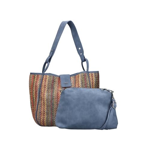 Rieker Damska torba na zakupy H1307, wielokolorowa