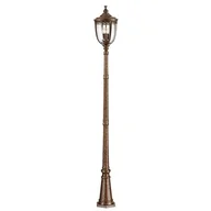 Lampy ogrodowe - Elstead Lighting English Bridle 3Lt Large Lamp Post British Bronze FE/EB5/L BRB Lampa ogrodowa IP44 stylowa FE/EB5/L BRB) - miniaturka - grafika 1