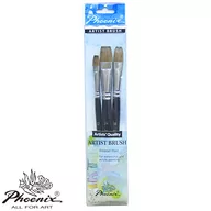 Pędzle - Pędzle artystyczne Phoenix 3 szt. 6616S4 - miniaturka - grafika 1