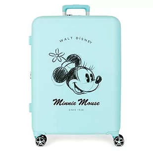 Disney Minnie You Are Magic Walizka Średniej walizki 48x70x26 cms Twarde mocowanie ABS Wbudowany 88L 3,98 kg 4 Koła Podwójny, niebieski, Talla única, średnia walizka - Walizki - miniaturka - grafika 1