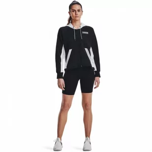 Damska bluza treningowa UNDER ARMOUR Rival + FZ Hoodie - Bluzy sportowe damskie - miniaturka - grafika 1