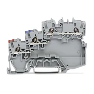 Kostki, złączki, wtyczki - Wago Złączka szynowa do czujników 3-przewodowa 1,5mm2 sprężynowa, raster 7mm, szara 2000-5311 2000-5311 - miniaturka - grafika 1