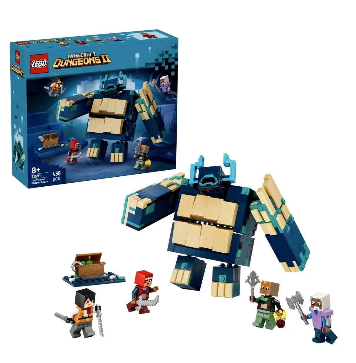LEGO Minecraft 21591 Bitwa z Twisted Wardenem