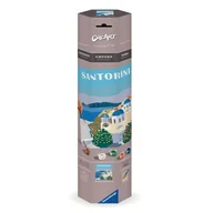 Zabawki kreatywne - CreArt na płótnie: Santorini - miniaturka - grafika 1