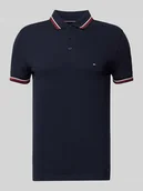 Koszulki męskie - Koszulka polo o kroju slim fit z wyhaftowanym logo - miniaturka - grafika 1