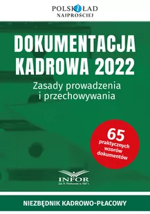 Infor Dokumentacja kadrowa 2022. - Prawo Infor Dokumentacja kadrowa 2022. - Prawo - miniaturka - grafika 1