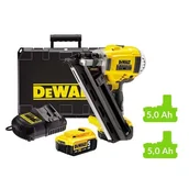 Gwoździarki i zszywacze - Gwoździarka DEWALT, 18 V, 50-90 mm, 2x5 Ah - miniaturka - grafika 1