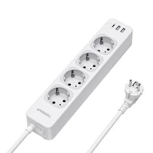 Listwa zasilająca TESSAN TS-307-C - Listwy zasilające - miniaturka - grafika 1