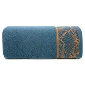 Ręczniki - Eurofirany Euro Firany Ręcznik 50 x 90 Żakardowy Musa3 Granat 1217179 - miniaturka - grafika 1